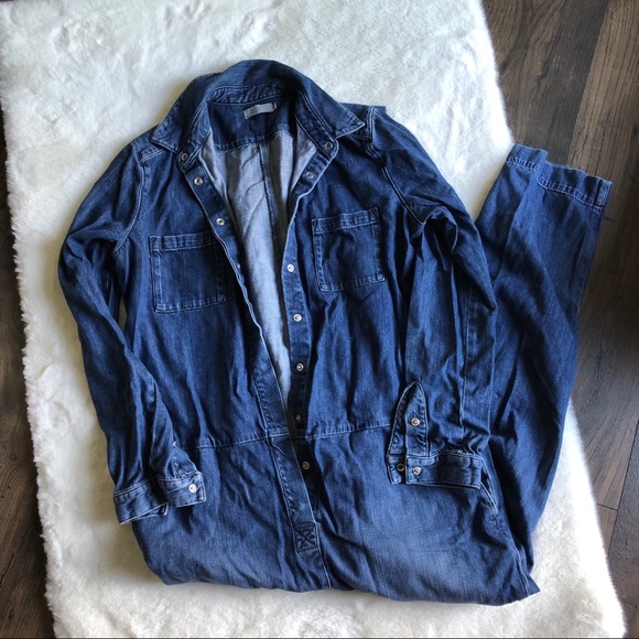 cos denim jumpsuit